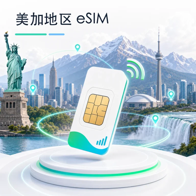 美加地区 eSIM 流量套餐