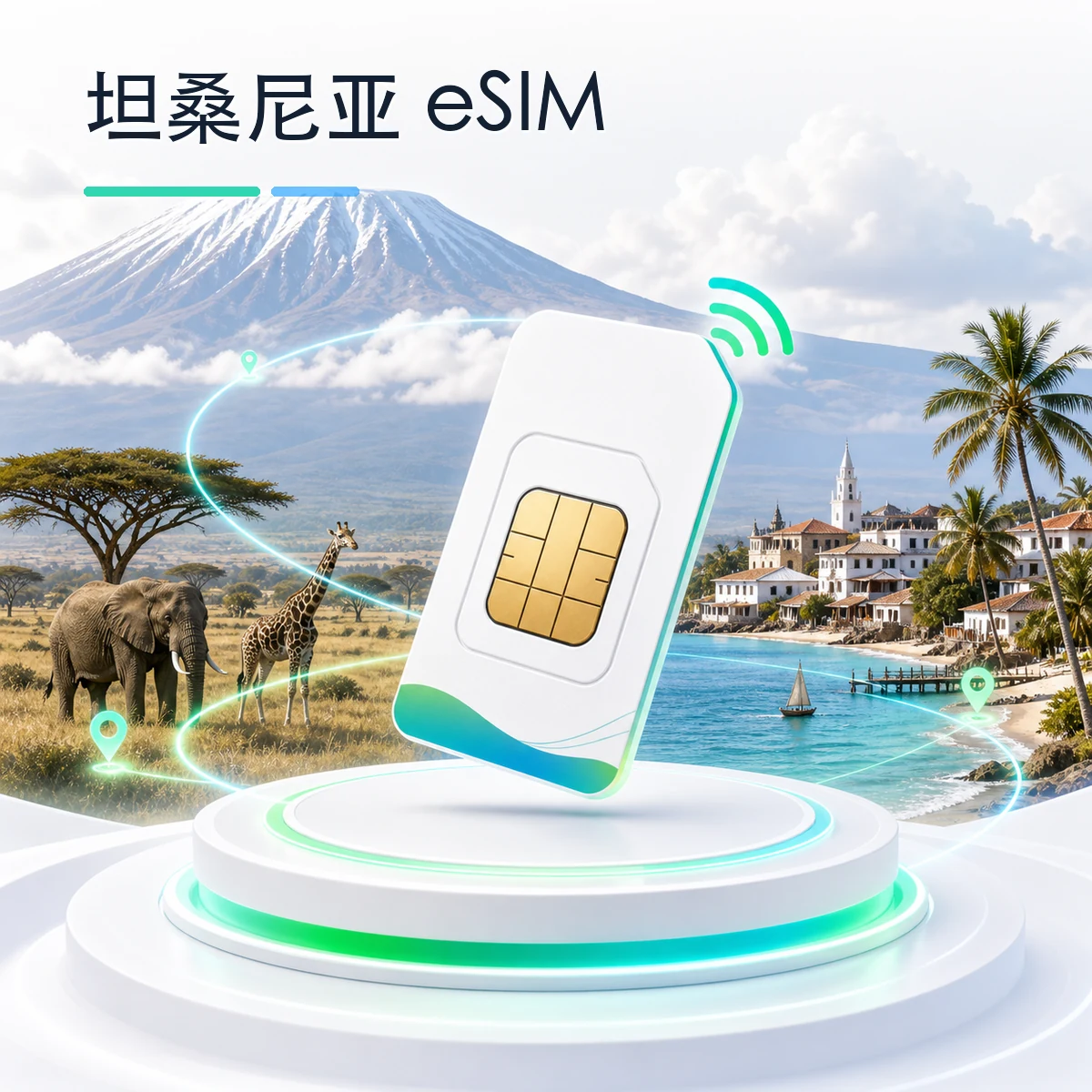 坦桑尼亚 eSIM 流量套餐