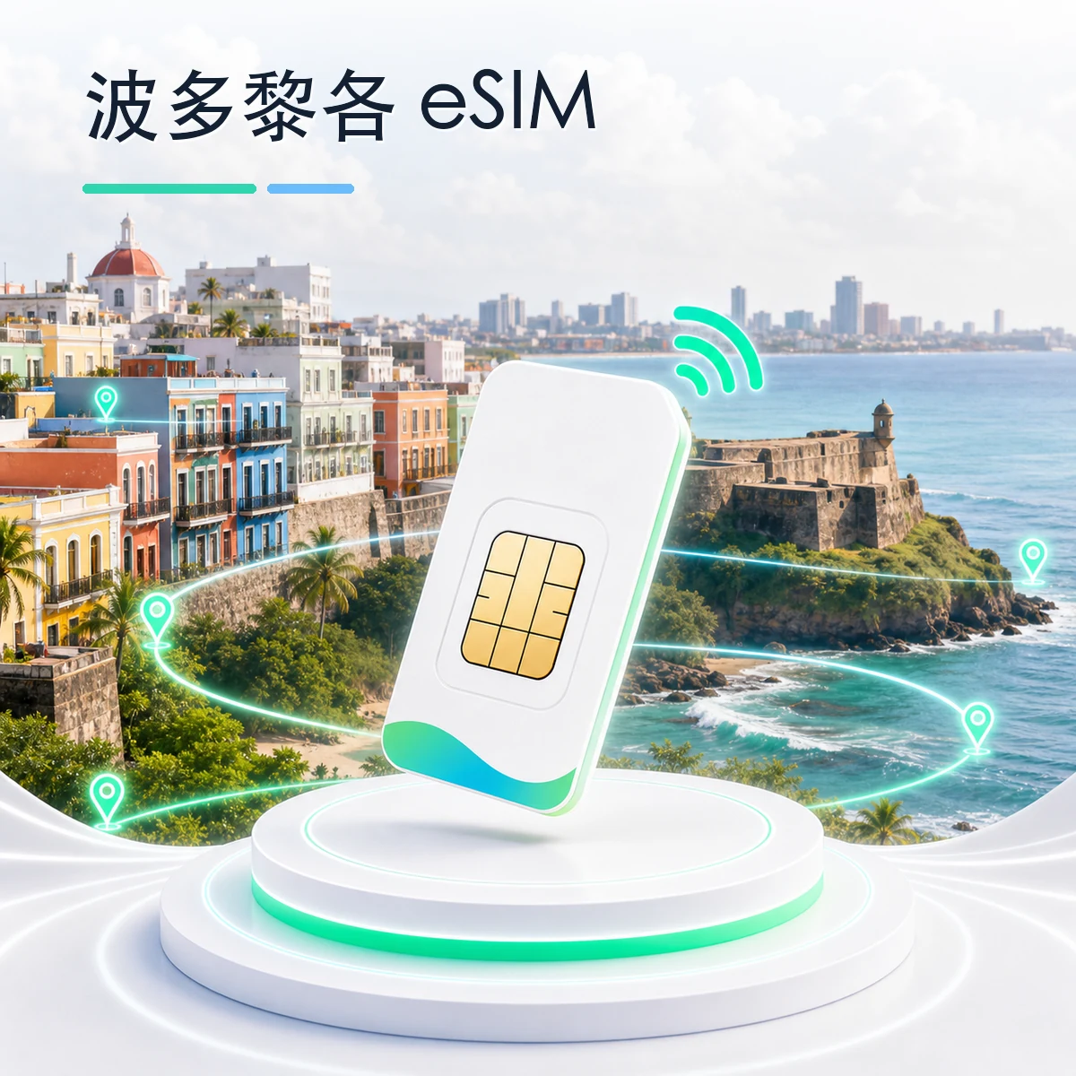 波多黎各 eSIM 流量套餐