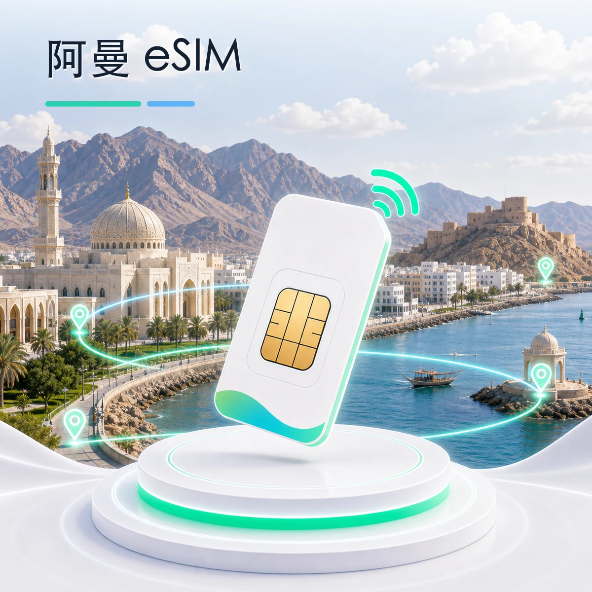 阿曼 eSIM 流量套餐