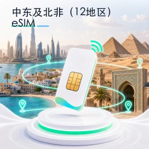 中东及北非（12地区） eSIM 流量套餐