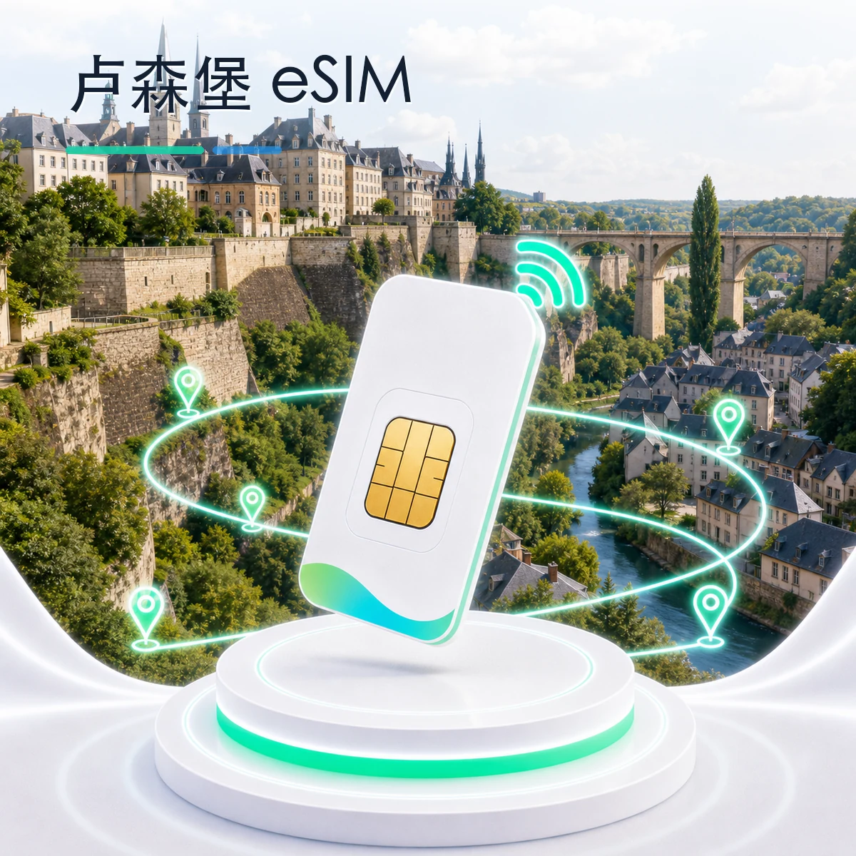 卢森堡 eSIM 流量套餐