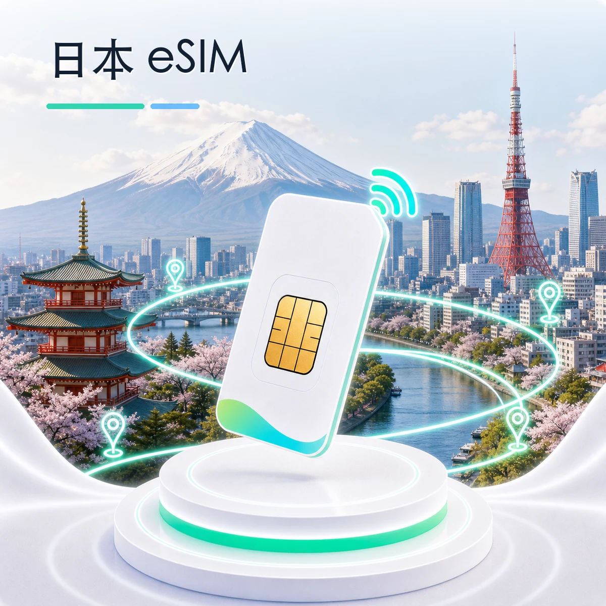 日本 eSIM 流量套餐