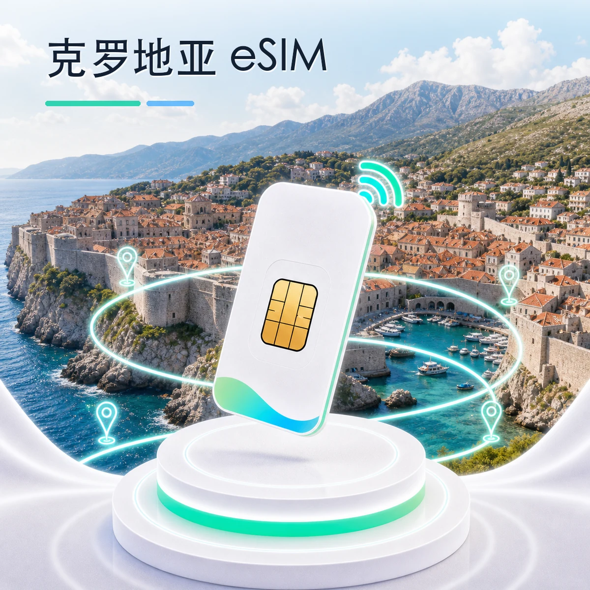 克罗地亚 eSIM 流量套餐