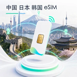 中国 日本 韩国 eSIM 流量套餐