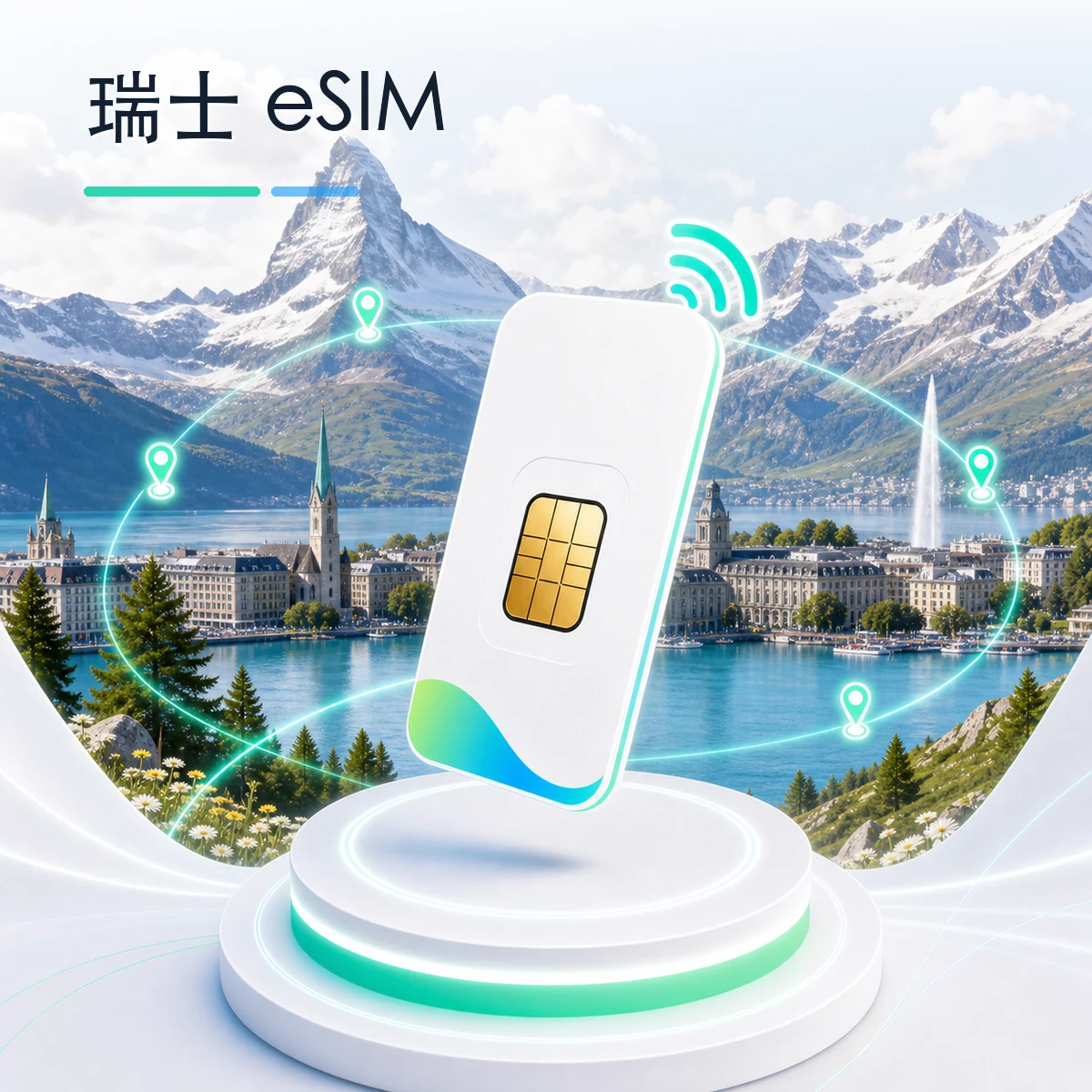 瑞士 eSIM 流量套餐