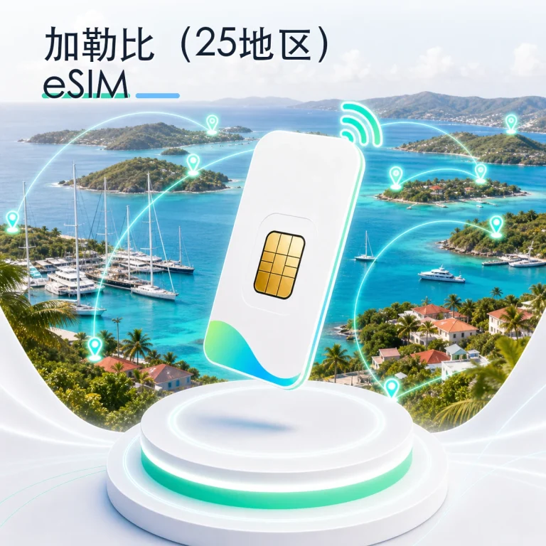 加勒比（25地区） eSIM 流量套餐