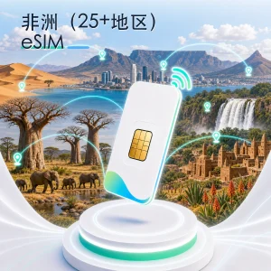 非洲(25+地区) eSIM 流量套餐